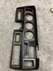 81-93 DODGE Ram D150 D250 Ramcharger Instrument Dash Bezel Trim Panel Woodgrain