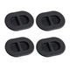 Black 4Pcs Floor Drain Plug for Jeep Gladiator Wrangler 68194821AA