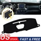For 2019-2021 Chevrolet Silverado/GMC Sierra Dash Cover Mat Dashboard Pad Black