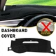 Dashboard Pad Dash Cover Mat For 2007-2014 Chevy Silverado/Tahoe/GMC Yukon 07-14