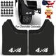 For Chevrolet Colorado 4x4 Mud Flaps Splash Guards Mudguards Mudflaps Black 4PCS