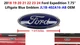 2018 19 20 21 22 23 24 Ford Expedition 7.75" Liftgate Blue Emblem JL1B-402A16-AB