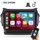 Android 12 Car Radio Stereo Carplay GPS Navi For Hyundai IX45 Santa FE 2013-2018