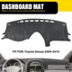 Dash Cover Mat For TOYOTA Sienna 2004-2008 2009 2010 Gray Dashboard Pad Carpet