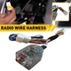 Car Wiring Stereo Adapter Harness CD Radio Cable Install Plugs Fit Nissan70-7552