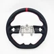 REVESOL New 3D Red Ring Sports Steering Wheel for 18+ JEEP WRANGLER JL GLADIATOR