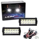 (2) Mini 6" 36W High Power Double-Row LED Light Bar Kits For Off-Road Truck SUV