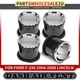4x AC Heater Air Vent HVAC Vent Duct for Ford F-150 04-08 Lincoln Chrome Silver