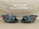 04-07 BMW E63 E64 645CI 650CI M6 Headlight Assembly OEM Dynamic Xenon, Pair L&R