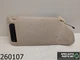 OEM 1995 Cadillac Seville SLS 4.6L Passenger Right Sun Visor Gray Illuminated