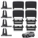 Front AC Air Vent Outlet Tab Clip Kit For 2013-2016 Mercedes GL350 GL450 GL550