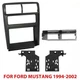 Double Din Car Radio Stereo Dash INSTALL Kit Bezel For 1994-2002 Ford Mustang