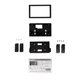 Metra 107-UN02 Double-DIN Car Stereo Floating Mount Kit - Pioneer 6.8 Inch