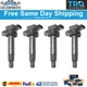 TRQ Ignition Coil Set of 4 For 2000-2019 Scion xA xB Toyota Prius Echo L4 1.5L