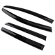 Side Window Visor for Honda Jazz 2015-2020 Rain Guards Sun Visors 4PC Set Black