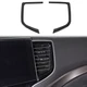 2* Central Air Vent Outlet Frame Trim For Honda Ridgeline Passport Pilot 2016-23