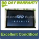 2014 - 2016 Infiniti Q50 OEM Navigation Radio Touch Screen Information Display.