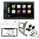 7" Screen Wireless Apple CarPlay AM/FM Car Stereo No CD for 2008-2011 Ford Focus