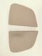 2002 MERCEDES S 500 REAR SHELF SPEAKER COVER 2206901030  C25