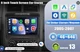 For Dodge Charger Magnum 2005-2007 Apple CarPlay Android 13 Car Stereo Radio GPS