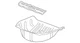 Genuine GM Spare Wheel Well Panel with Reinforcement and Studs 84031438