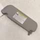 Passenger Right Sun Visor W/o Illumination Metal Roof 16-17 Hyundai Veloster