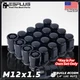 24 Pc Mazda Wheel Lock M12x1.5 Black Fit 1979-87 B-2000/ 1986-93 B-2200 & B2600