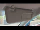 2010-2013 Mazda Mazda3 Passenger Sun Visor Without Sunroof OEM