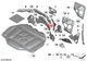 Genuine BMW Hybrid 7 7L Soundinsulation,Bulkh.Upper Section,Left 51717211460
