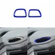 Blue Carbon Fiber Side Air Vent Outlet Cover For Honda Ridgeline Passport Pilot