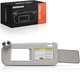 Left Driver Side Sun Visor Compatible with Toyota RAV4 - Gray (Without Sunroof)