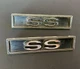 Pair Of 1970 1971 1972 Chevelle SS Malibu El Camino Door Panel Emblems  7793368