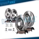 Front & Rear Rotors Brake Pads for Ford Fusion Mazda 6 Lincoln MKZ Mercury Milan