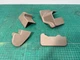 10-13 RANGE ROVER SPORT FRONT LEFT SEAT TRACK RAIL END CAP TRIM SET OEM