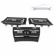 3* Dash AC Air Outlet Vent Kit Fit For BMW 740i 740Li 750i 750Li 760Li
