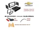 2006-2015 CHEVROLET SILVERADO TAHOE STEREO INSTALL DASH KIT, HARNESS AI