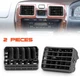 2PC Front Center Dash Air Vent For Toyota Tacoma 4Runner 1996 97 98 99 2000-2002