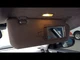 Passenger Right Sun Visor With Sunroof Suede Fits 14-16 CADENZA 950517