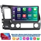 Apple CarPlay Android 15 Car Stereo Radio GPS WiFi For Honda Civic 06-11 2+32GB