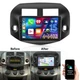 For 2007-2011 Toyota RAV4 Android 15 Apple Carplay GPS 4+64GB Car Stereo Radio
