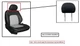 LH BLK CLO FRT HEADREST OEM 2024 NISSAN ROGUE