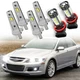 For Mazda 6 2006 2007 2008 Combo LED Headlight High Low Beam + Fog Lamp White 6x