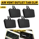4x Front Air Vent Outlet Tab Clip fit AC Repair BMW 3 Series E90 E91 2005-2012 J