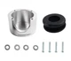 New for 1948-1956 F1 or F100 Ford Truck Billet Aluminum Firewall Port Kit Silver