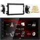 JVC KW-M180BT 2DIN 6.8" Touchscreen Bluetooth Receiver w/ 04-Up Ford Install Kit