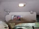 2012 KIA Optima Driver Sun Visor Tan OEM Used 4DR SED 268-11375L