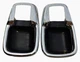 VW Bug T1 BUS GHIA T3 CHROME INTERIOR INSIDE DOOR HANDLE COVER SET 113837239A