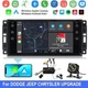 Android 13 CarPlay GPS Radio GPS FM for DODGE RAM JEEP CHRYSLER Upgrade Stereo