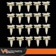 Nylon Door Panel Clips 20Pcs Fit For GM Chevy Pontiac Buick Oldsmobile Cadillac
