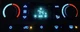 2003 2004 Chevy Cadillac GMC Digital Climate Control 15107730 BLUE LED&rsquo;s READ